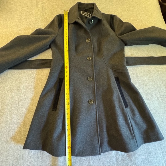 Apt 9 Women's Charcoal Gray Wool Blend Pea Coat - Picture 13 of 15